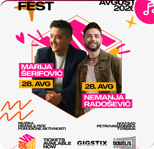 Marija Šerifović i Nemanja Radošević — poster